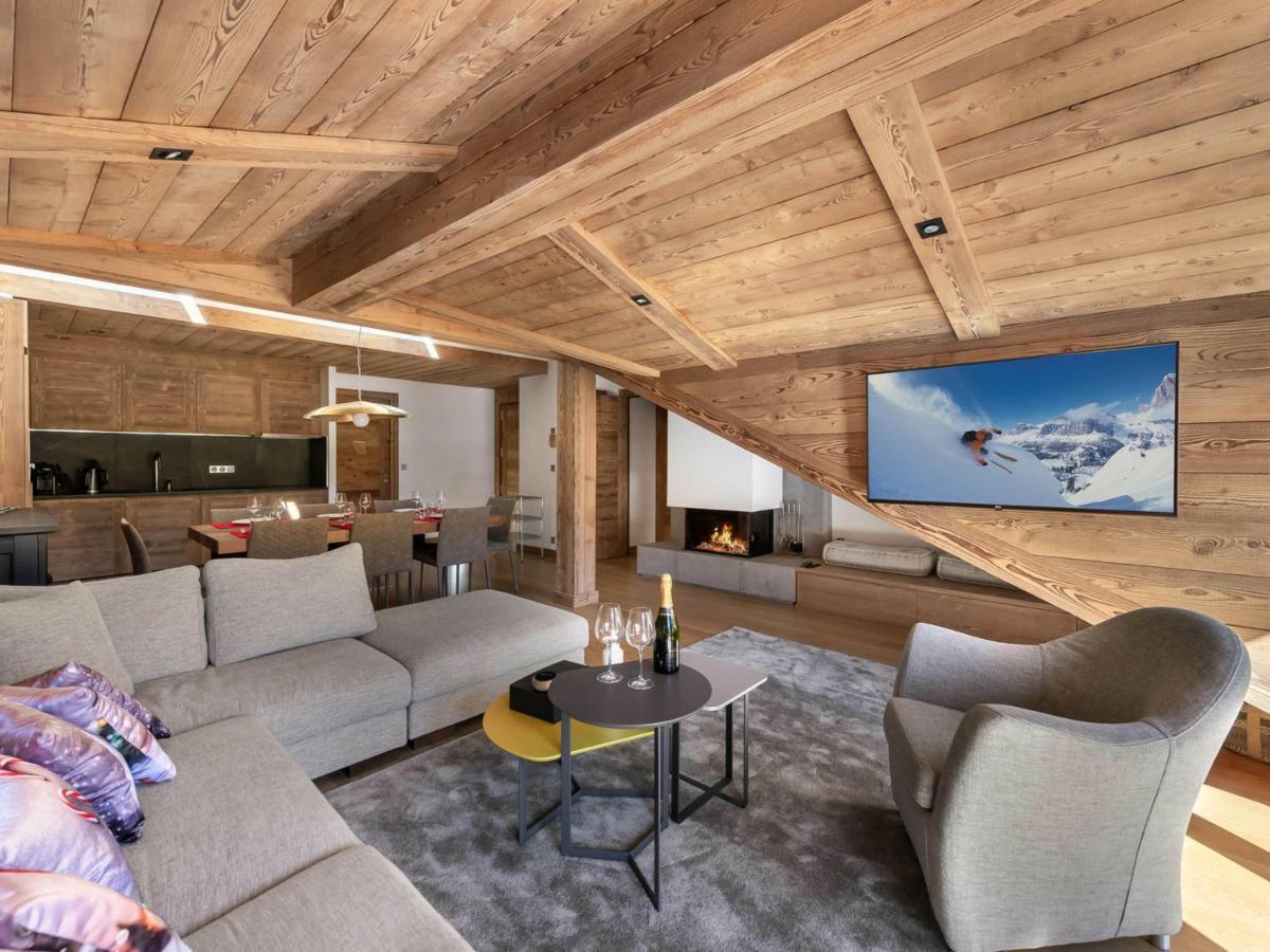 Appartement Skis Aux Pieds, 3 Chambres, Hammam, Balcon, Parking, Wifi - Fr-1-563-41 Courchevel Exterior photo