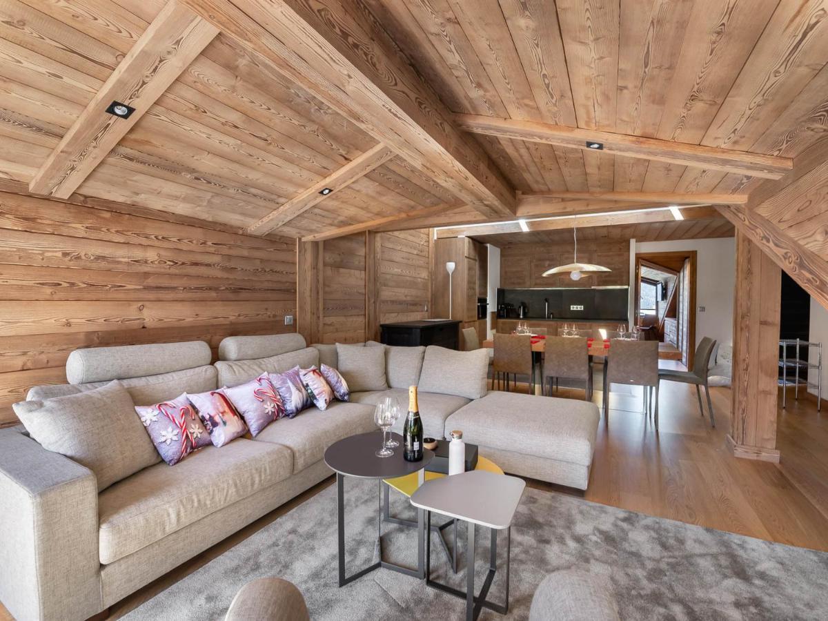 Appartement Skis Aux Pieds, 3 Chambres, Hammam, Balcon, Parking, Wifi - Fr-1-563-41 Courchevel Exterior photo