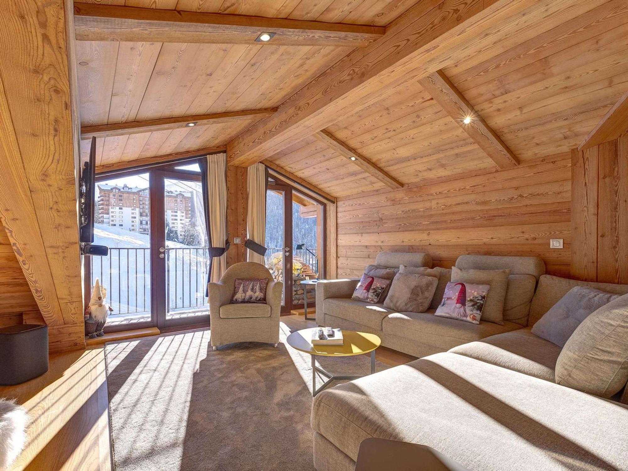 Appartement Skis Aux Pieds, 3 Chambres, Hammam, Balcon, Parking, Wifi - Fr-1-563-41 Courchevel Exterior photo