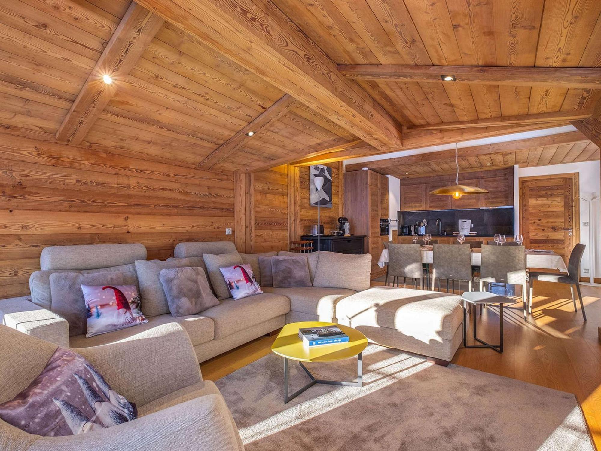 Appartement Skis Aux Pieds, 3 Chambres, Hammam, Balcon, Parking, Wifi - Fr-1-563-41 Courchevel Exterior photo