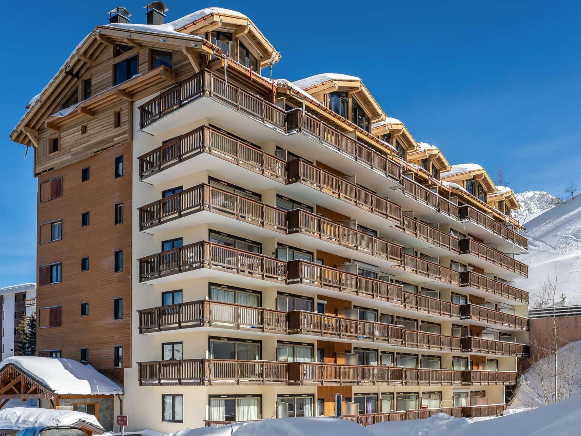 Appartement Skis Aux Pieds, 3 Chambres, Hammam, Balcon, Parking, Wifi - Fr-1-563-41 Courchevel Exterior photo